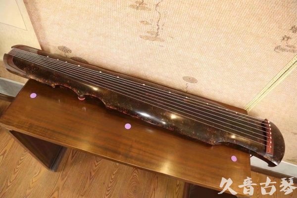 林芝地区●久音古琴  ●臻品推荐  20230516[犀牛皮纹伏羲]